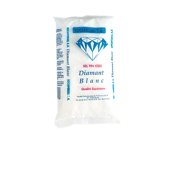 White fine iodized cooking  salt – pack of 1kg