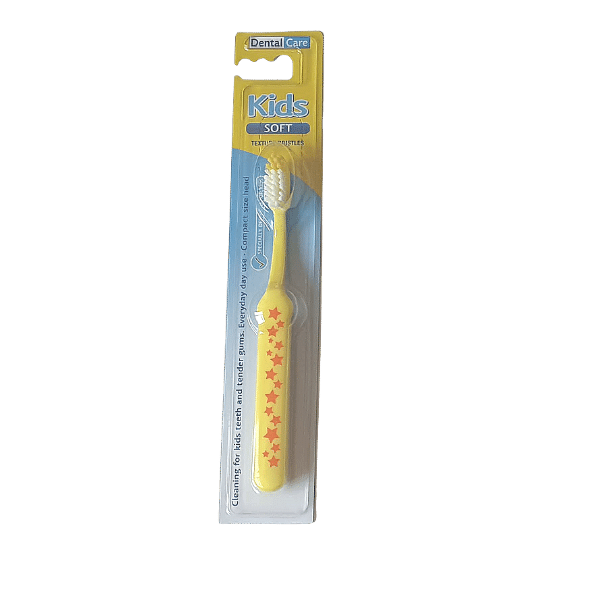 dental care kids soft toothbrush (yellow colour)