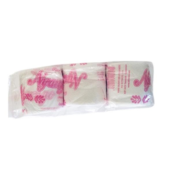 Toilet tissue (Nyango brand) –  (pack of six tissues)