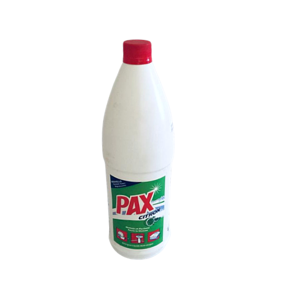 Pax liquid detergent (lemon flavor) – bottle of 900ml