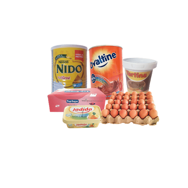 Mixed Small Essential breakfast pack of 6 items
