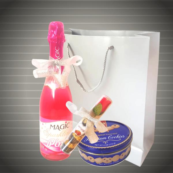 Small cookie non alcoholic valentine gift pack