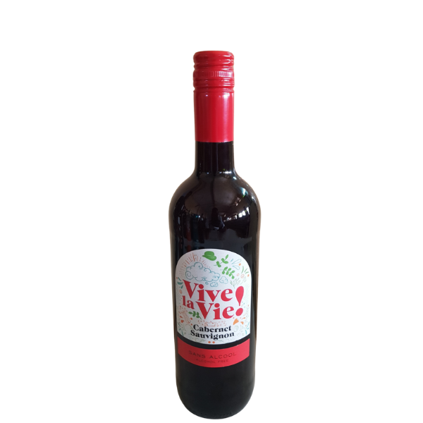 Vive la Vie(cabernet sauvignon) alcohol free – 75cl