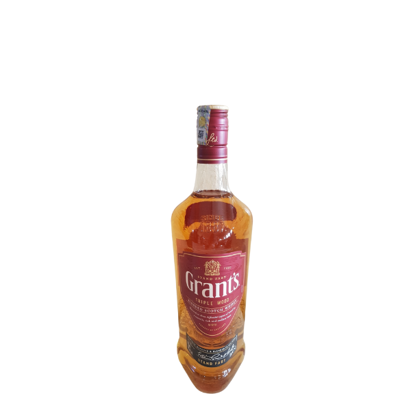 Grant's triple wood blended scotch whisky 40%vol, – 1L – New Life Group
