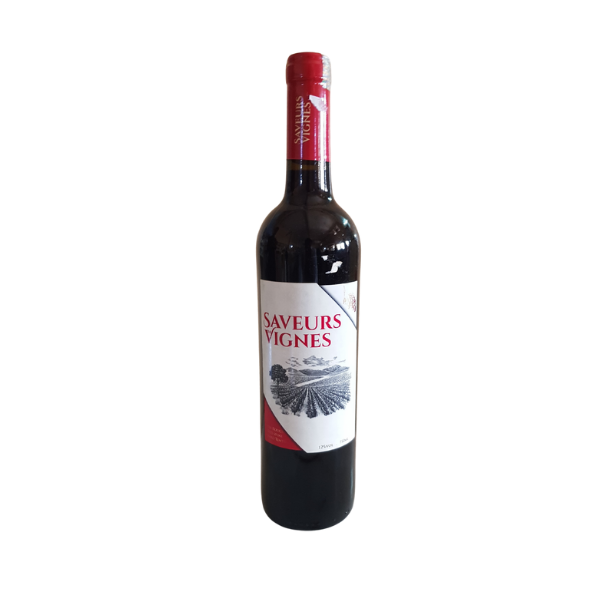 Saveurs de Vignes ( vin rouge) 12%vol. – 750ml