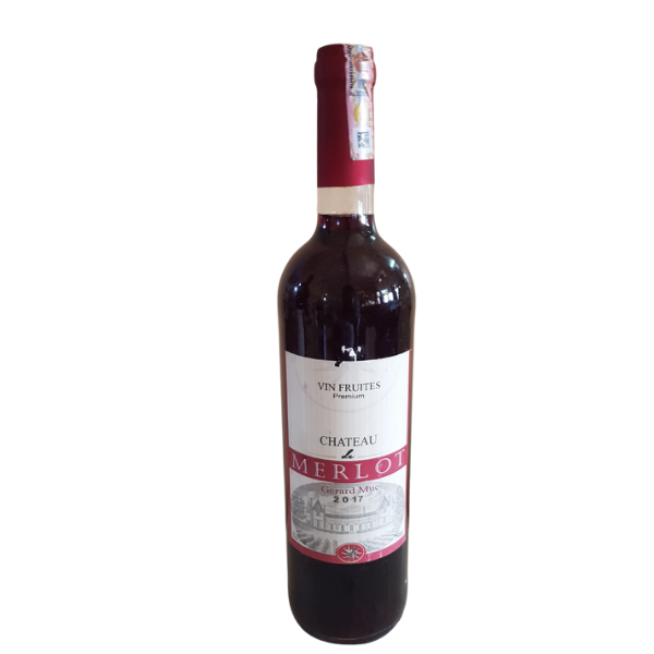 Chateau de Merlot(red wine) 12,5%vol. – 750ml