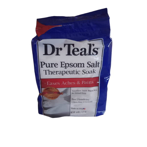 Pure Epsom Salt Therapeutic soak – 2.72