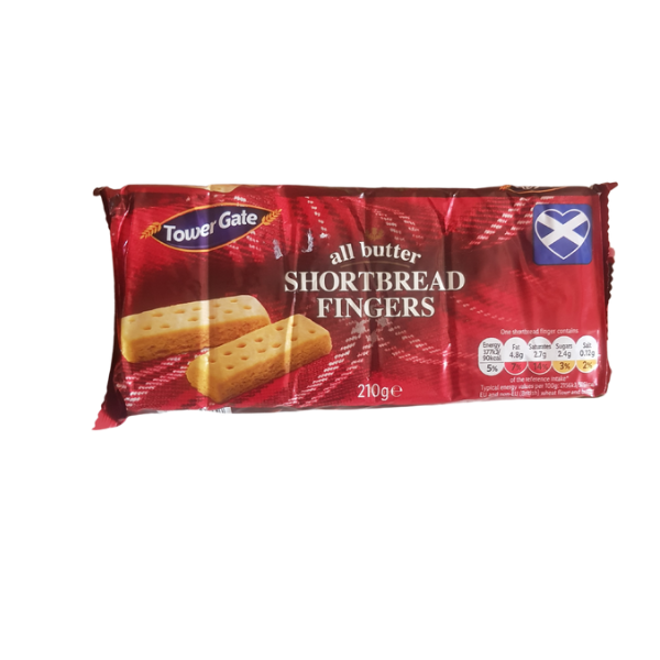 Shortbread Fingers biscuits – 210g