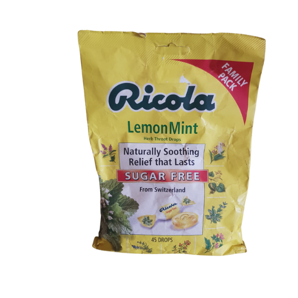 Ricola Lemon Mint sugar free