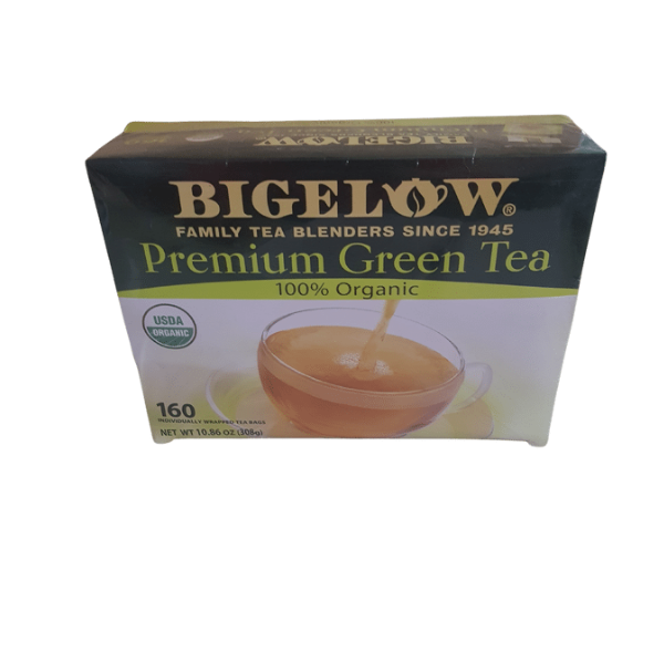 Bigelow Premium Green tea 160 bags(100% organic) – 308g