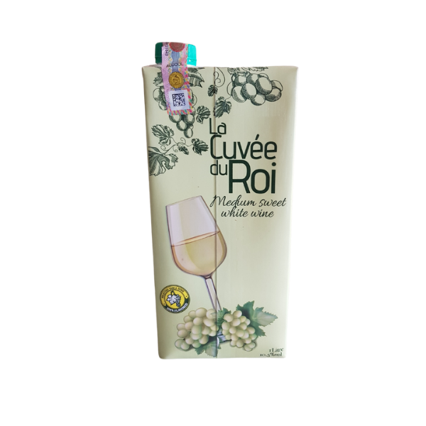 La Cuvee du Roi (medium sweet white wine) 10,5% – 1L