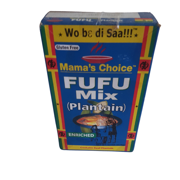 Mama’s choice fufu mix ( plantain) – 624g