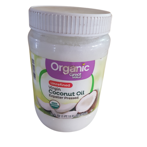 Organic Great Value Coconut Oil – 858ml
