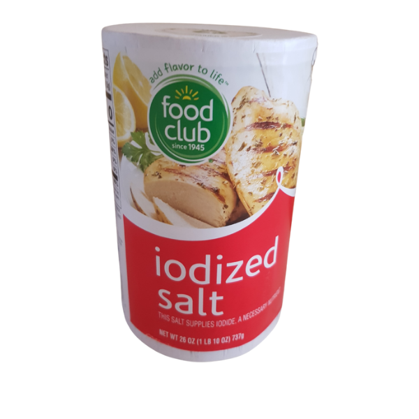 Food club iodized Salt – 737g