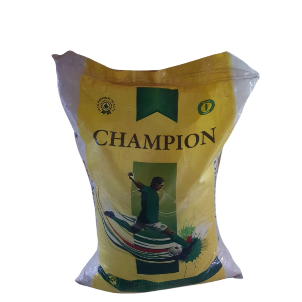25kg bag of Champion rice (Indian milled parboiled)