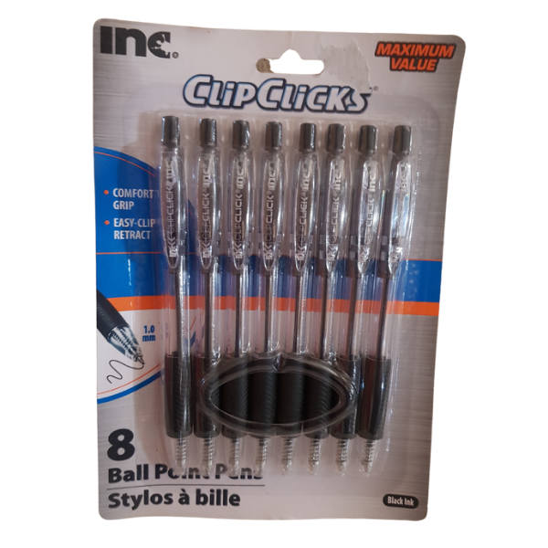 Clicpclicks pen set of 8 pieces