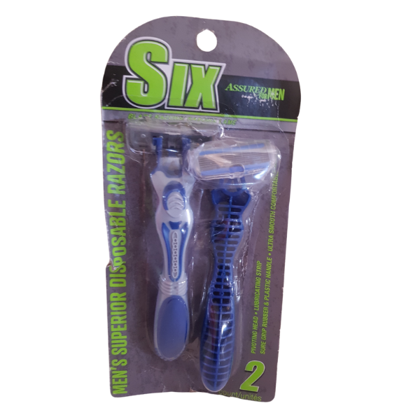 Men’s disposable Razor ‘2’- 5 sticks