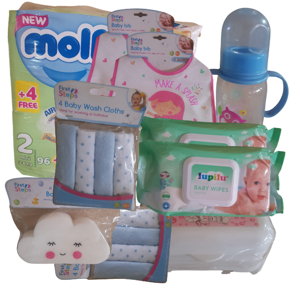 Large Baby essentials – large pack of10 items