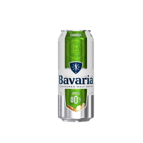 A can of Bavaria drink (Apple flavor) – 500ml