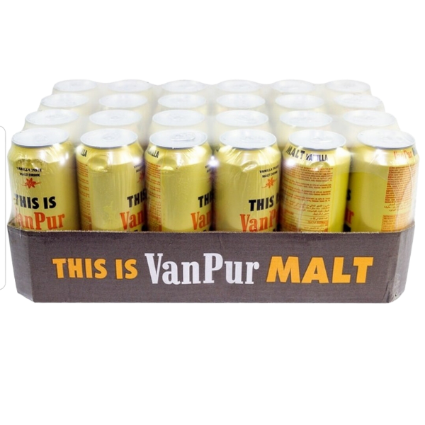 Apalete of Van Pur malt Vanilla flavor(24 cans)-500ml